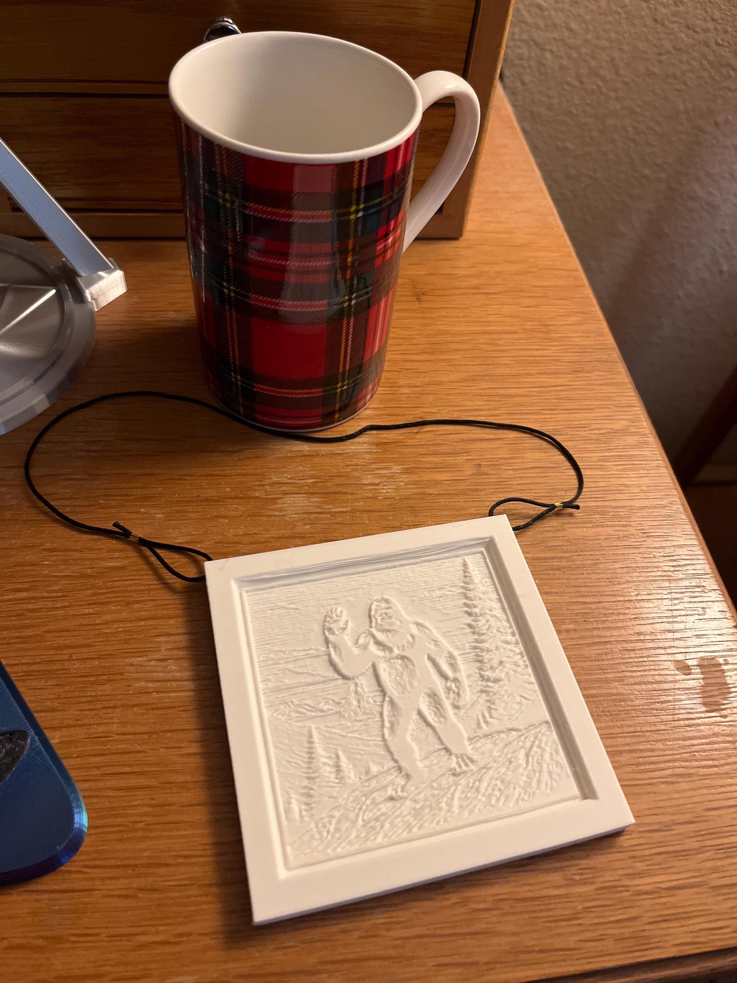 Happy Bigfoot Lithophane