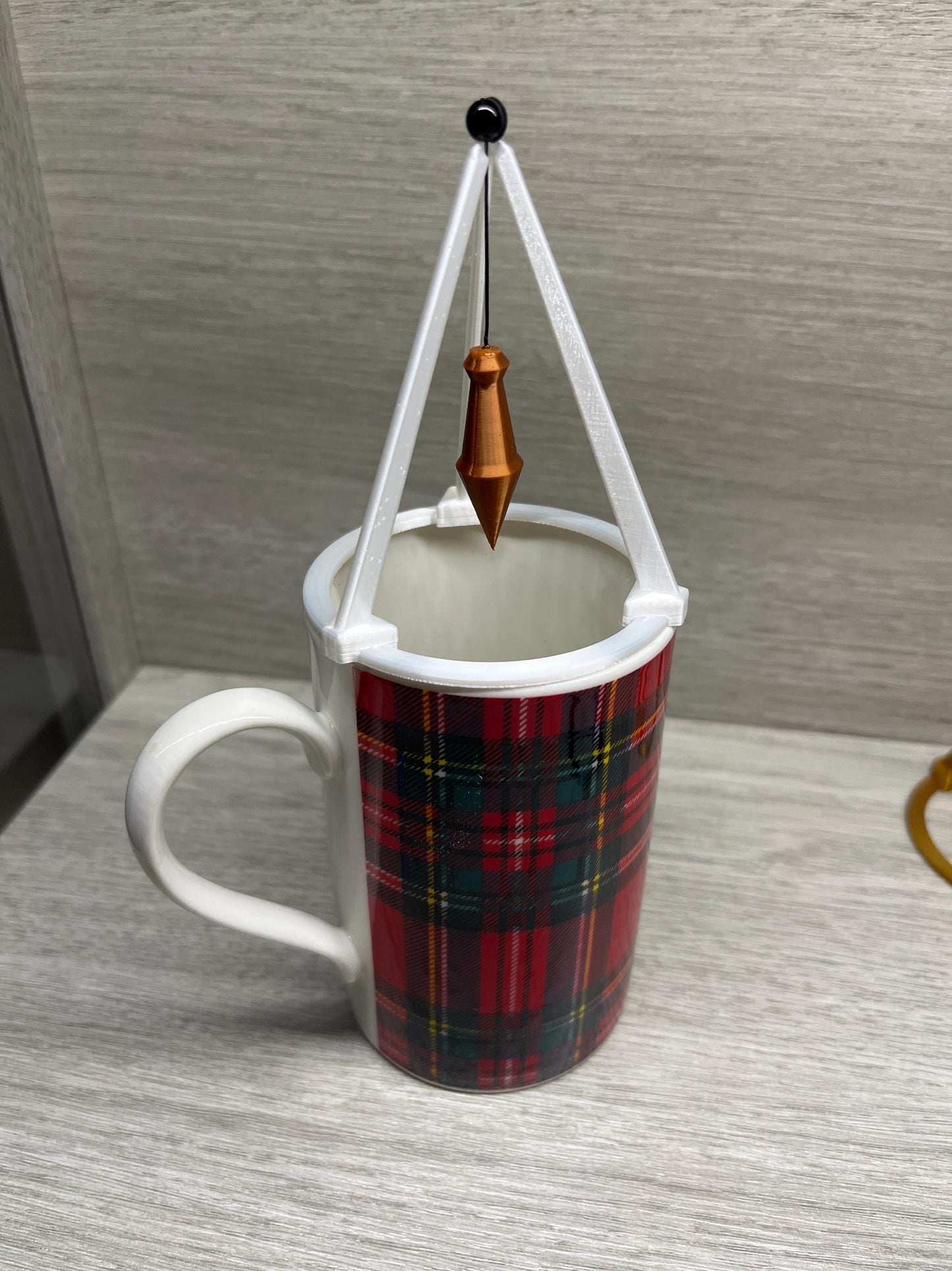 Ghost Sensor Micro Tripod Stand with Pendulum (3D Printed PLA Plastic)