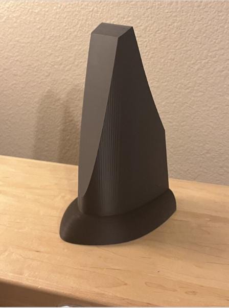 3D Printed Star Wars Slave 1 Ship Display Stand (Various Models)