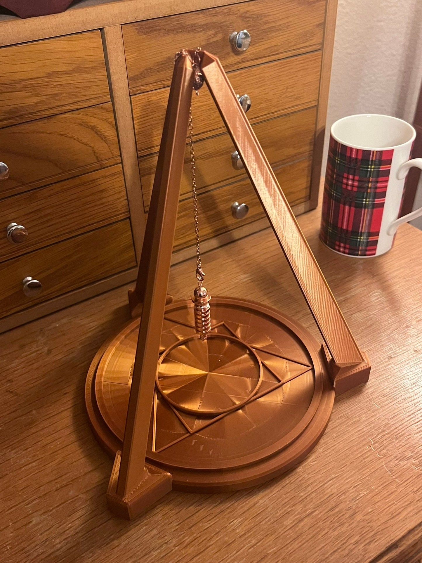 Large Tripod Stand with Pendulum