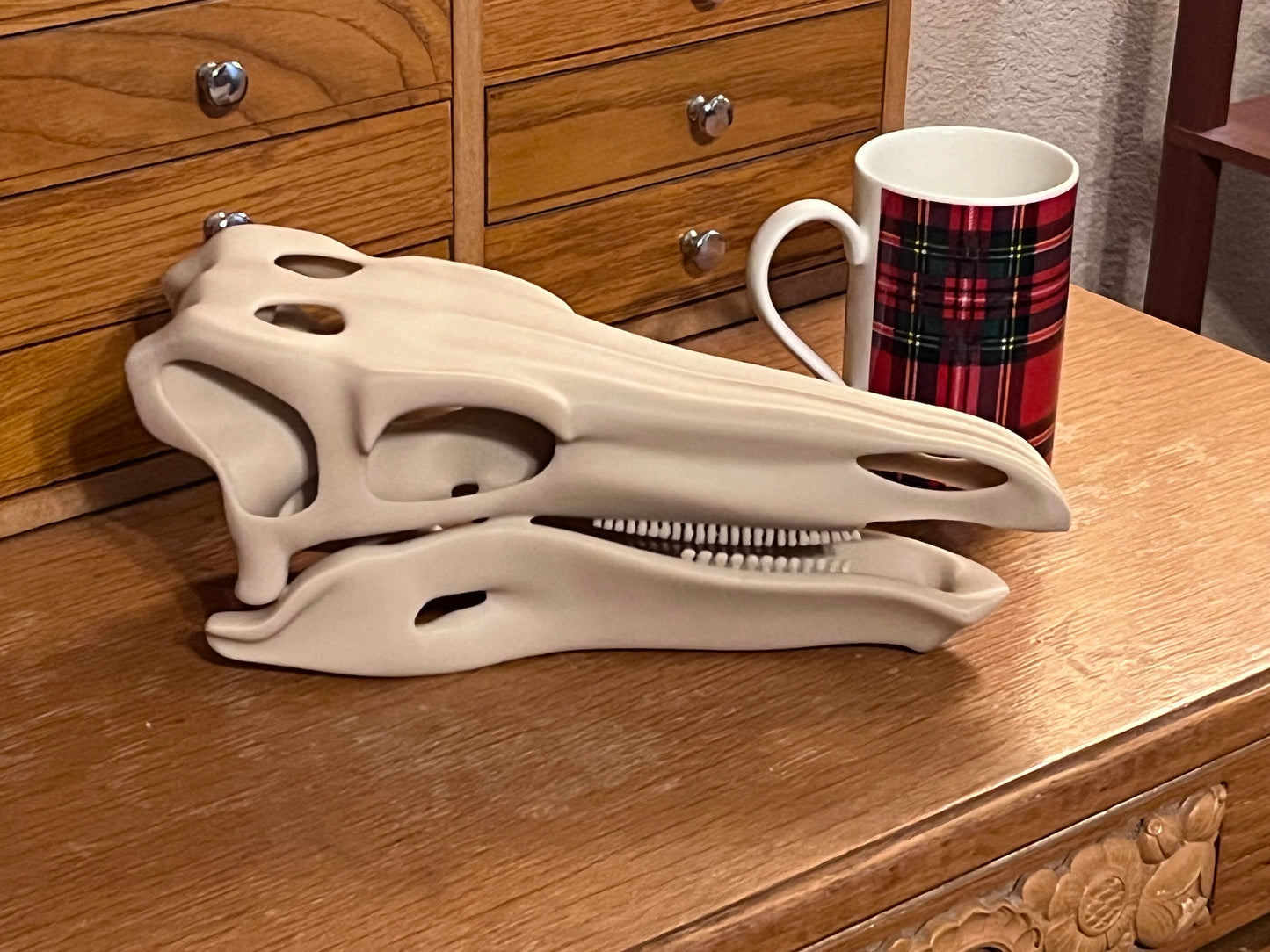 10 inch 3D Printed Stegosaur Skull