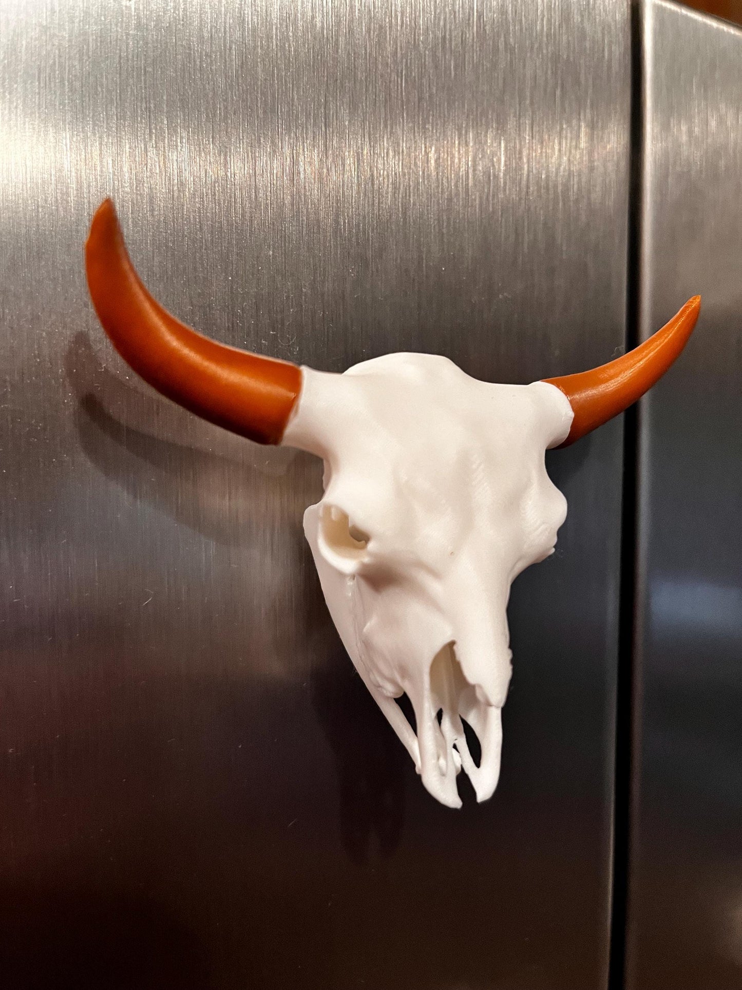 Bison Skull Fridge Magnet