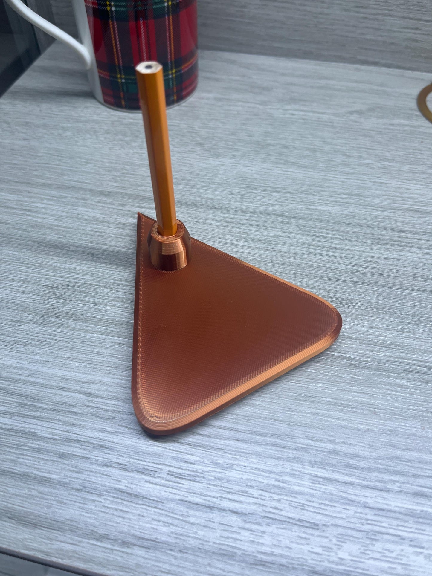 3D Printed Automatic Writing Planchette.