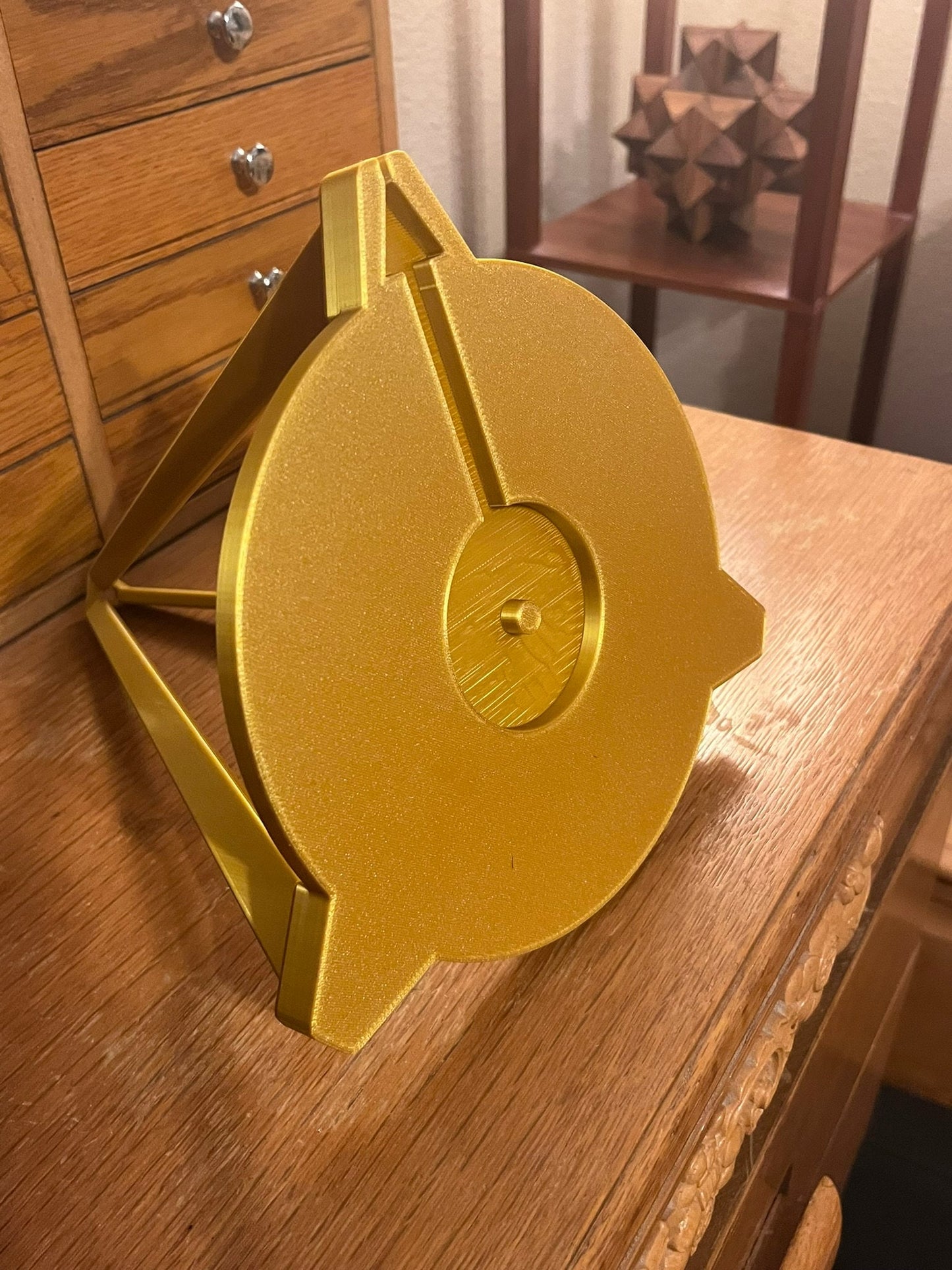 Large Tripod Stand with Pendulum (3D Printed PLA Plastic)