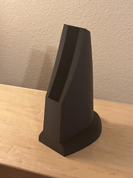 3D Printed Star Wars Slave 1 Ship Display Stand (Various Models) (3D Printed PLA Plastic)