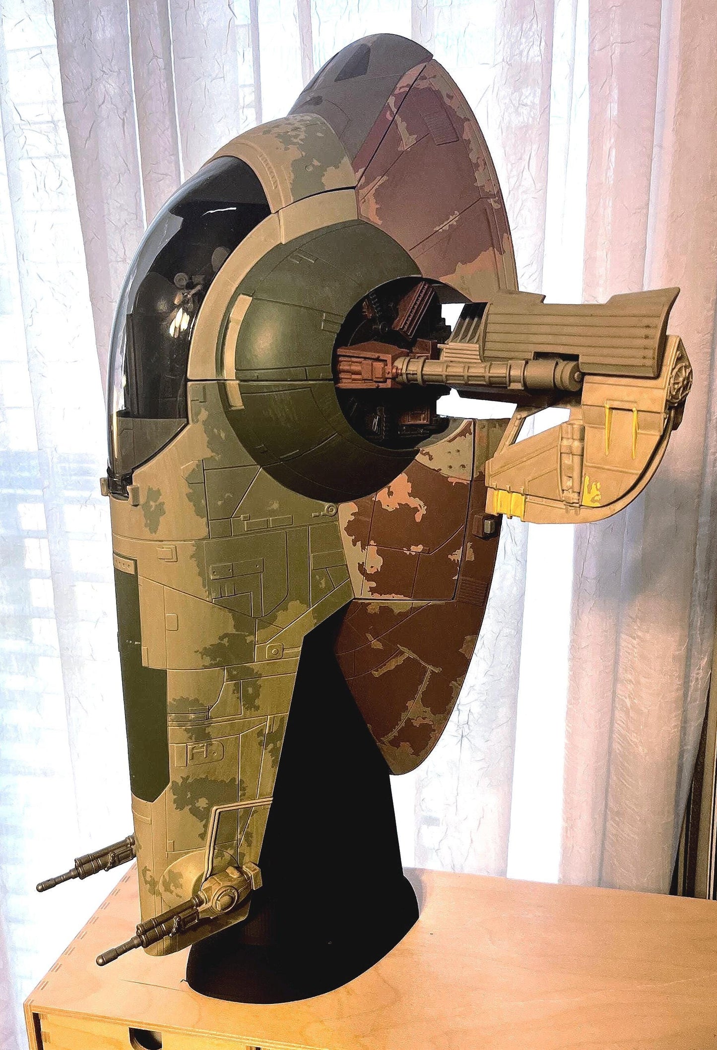 3D Printed Star Wars Slave 1 Ship Display Stand (Various Models) (3D Printed PLA Plastic)
