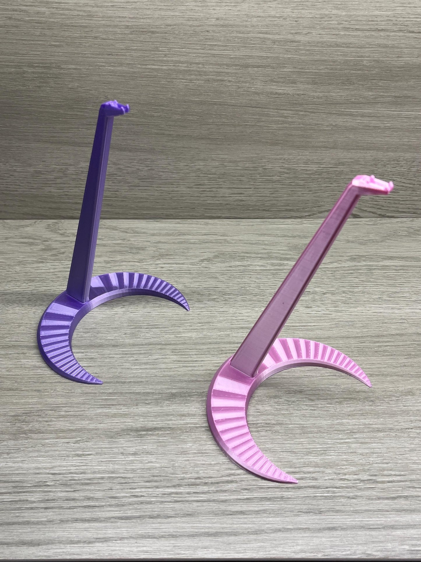 Moon Stand with Pendulum (3D Printed PLA Plastic)