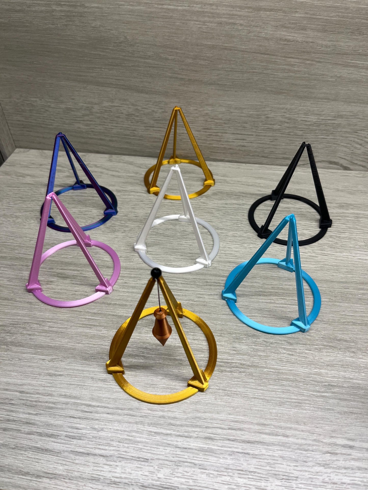 Ghost Sensor Micro Tripod Stand with Pendulum (3D Printed PLA Plastic)