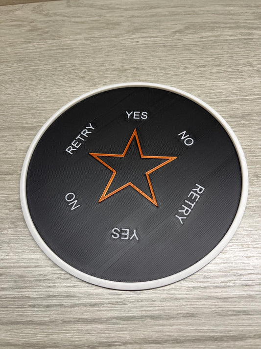 Pendulum Board (3D Printed PLA Plastic)