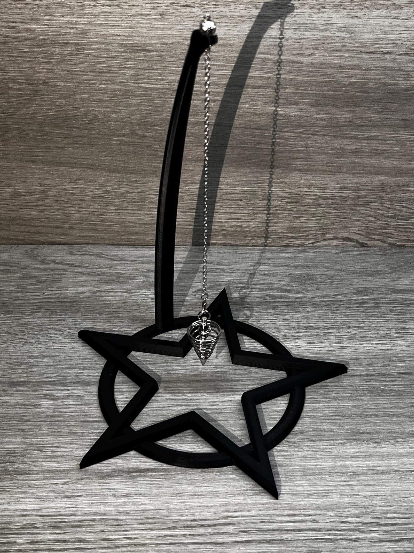 Pentacle Pendulum Stand (3D Printed PLA Plastic)