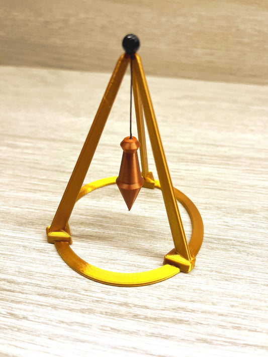 Ghost Sensor Micro Tripod Stand with Pendulum (3D Printed PLA Plastic)
