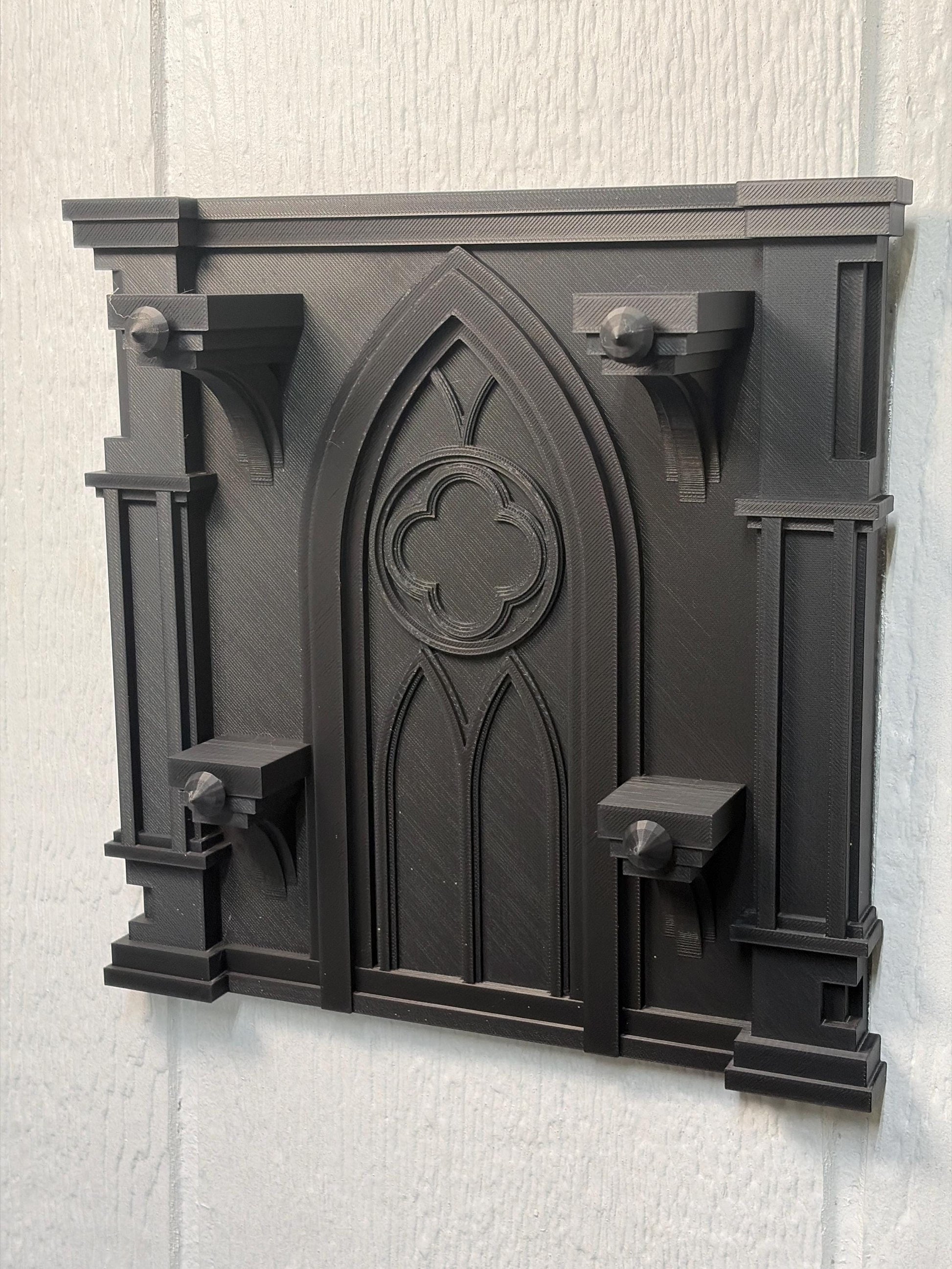 Gothic Wall Mounted Key Hook - 3D Printed Dark Decor Organizer β 3D ...